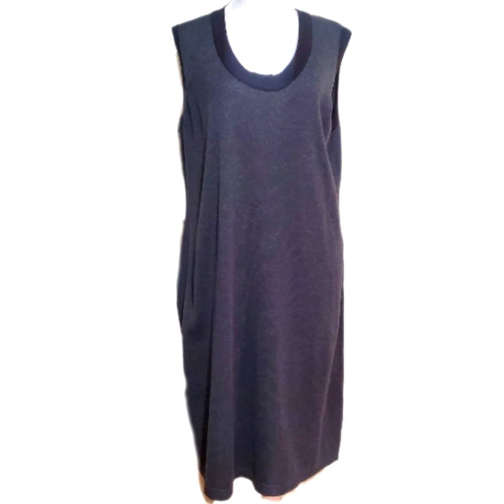 Calvin Klein 100% acrylic knit sleeveless sweater jumper sheath dress. 1X